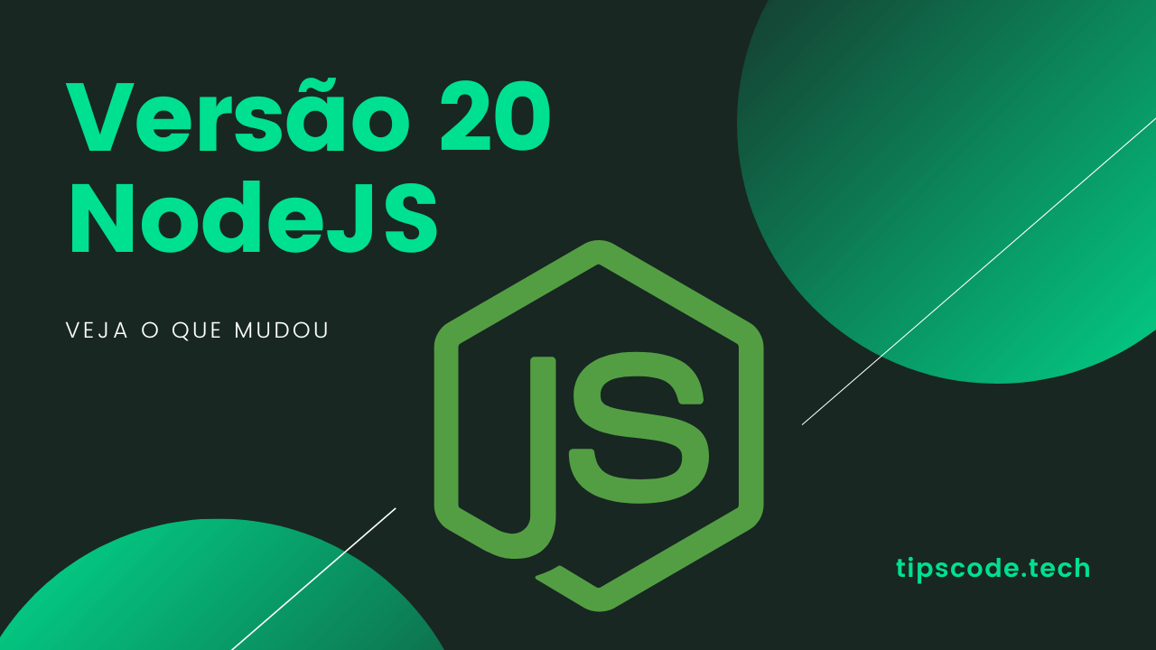 Versão 20 NodeJS